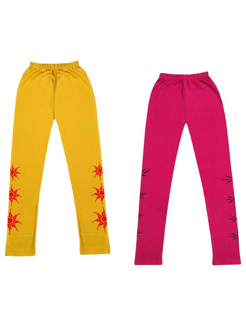 kids printed leggings combo - 19587525 - Very Small Image - 1