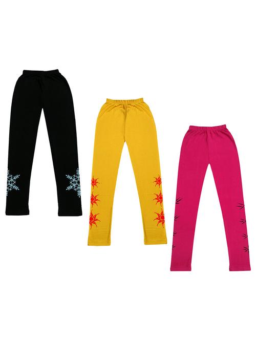 kids printed leggings combo - 19587526 - Very Small Image - 1