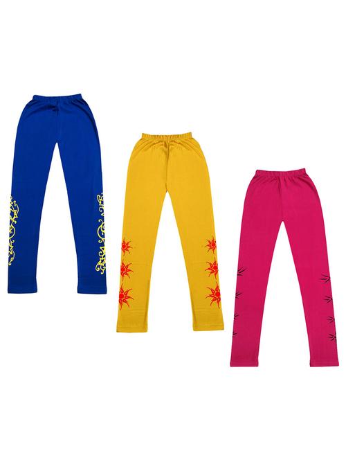 kids printed leggings combo - 19587528 - Very Small Image - 1