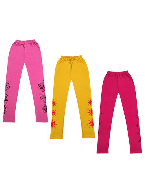 kids printed leggings combo - 19587530 - Very Small Image - 1