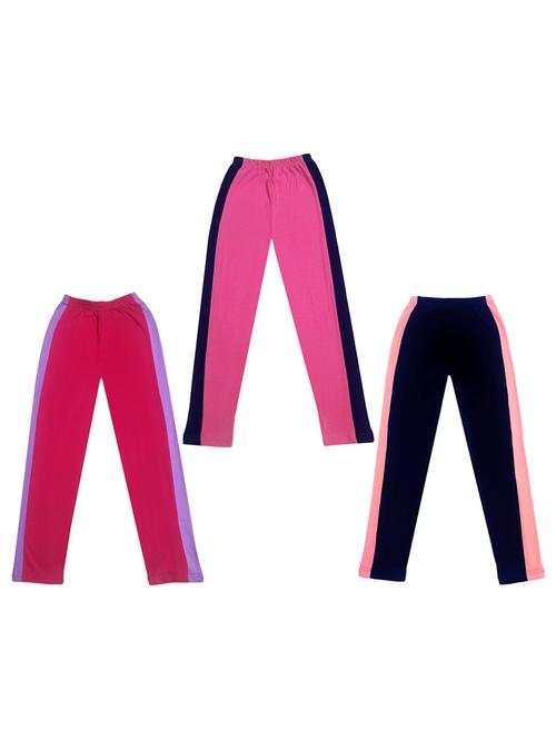 girls mid rise leggings combo - 19587953 - Very Small Image - 1