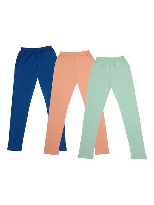 girls mid rise leggings combo - 19588680 - Very Small Image - 1