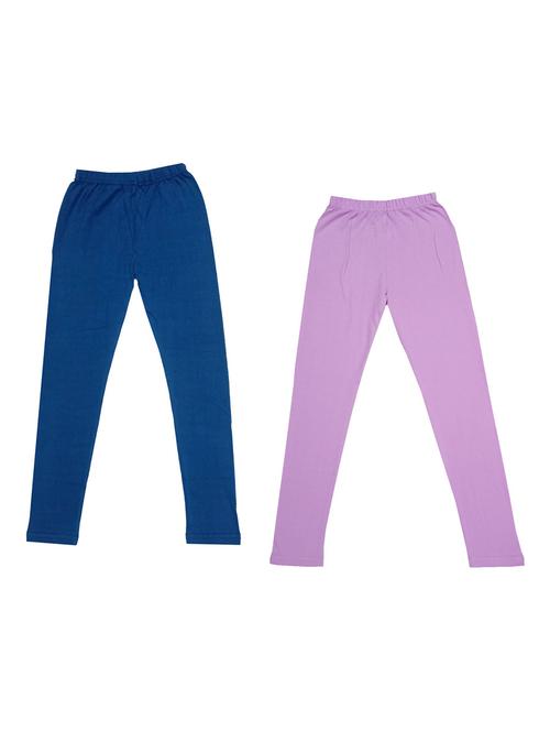 girls mid rise leggings combo - 19588706 - Very Small Image - 1