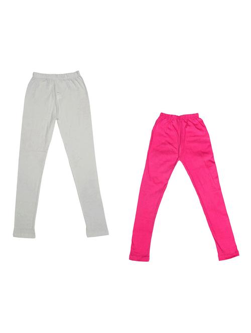 girls mid rise leggings combo - 19588741 - Very Small Image - 1