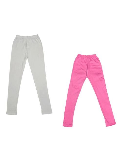 girls mid rise leggings combo - 19588745 - Very Small Image - 1