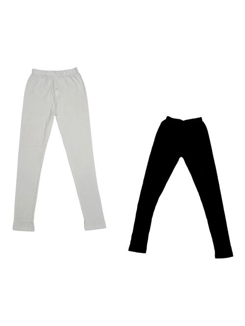 girls mid rise leggings combo - 19588748 - Very Small Image - 1