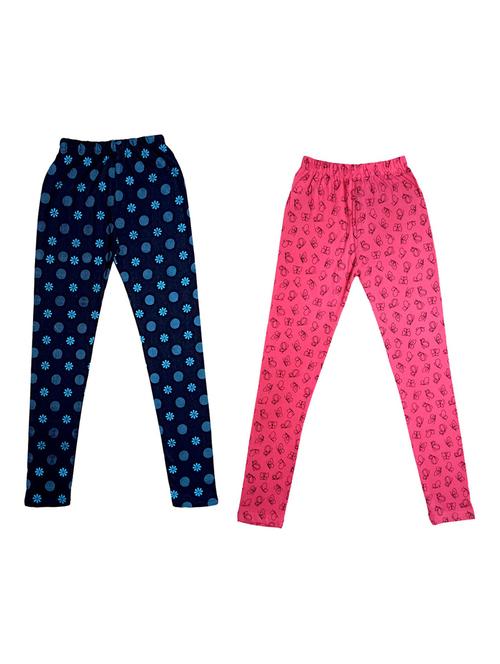 girls mid rise leggings combo - 19588791 - Very Small Image - 1