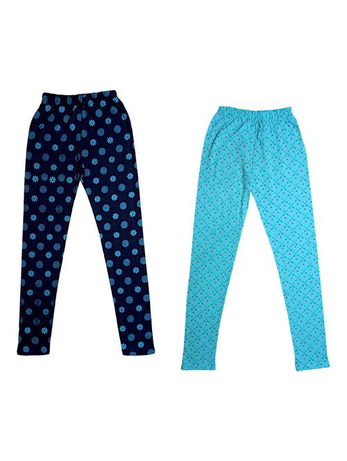 girls mid rise leggings combo - 19588813 - Very Small Image - 1