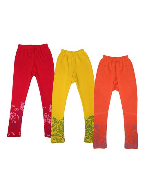 girls mid rise leggings combo - 19588909 - Very Small Image - 1