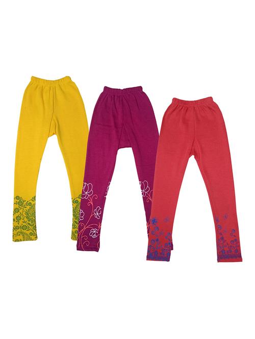 girls mid rise leggings combo - 19588939 - Very Small Image - 1