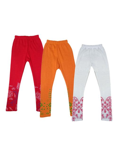 girls mid rise leggings combo - 19588970 - Very Small Image - 1