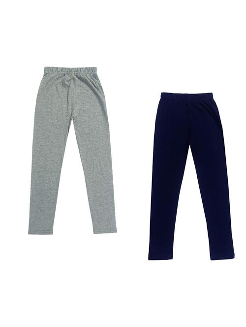 girls mid rise leggings combo - 19589000 - Very Small Image - 1