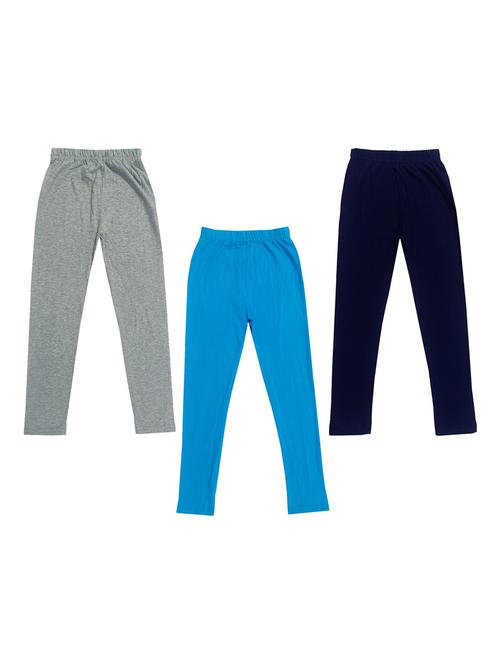 girls mid rise leggings combo - 19589006 - Very Small Image - 1