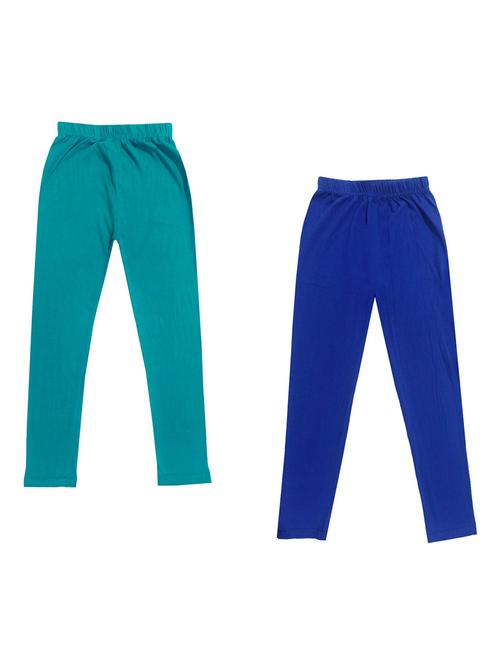 girls mid rise leggings combo - 19589018 - Very Small Image - 1