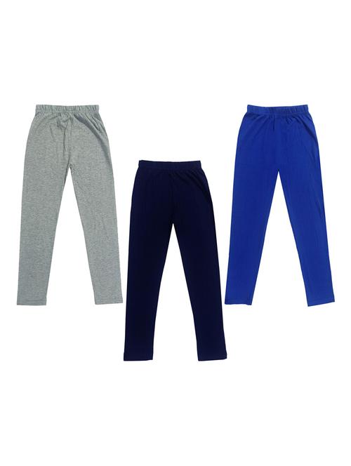 girls mid rise leggings combo - 19589023 - Very Small Image - 1