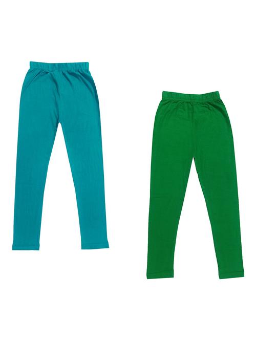 girls mid rise leggings combo - 19589057 - Very Small Image - 1