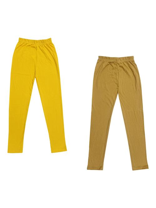 girls pack of 2 solid legging - 19589166 - Very Small Image - 1