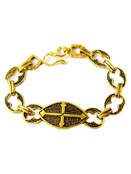 gold metal alloy bracelet - 19590360 - Very Small Image - 1