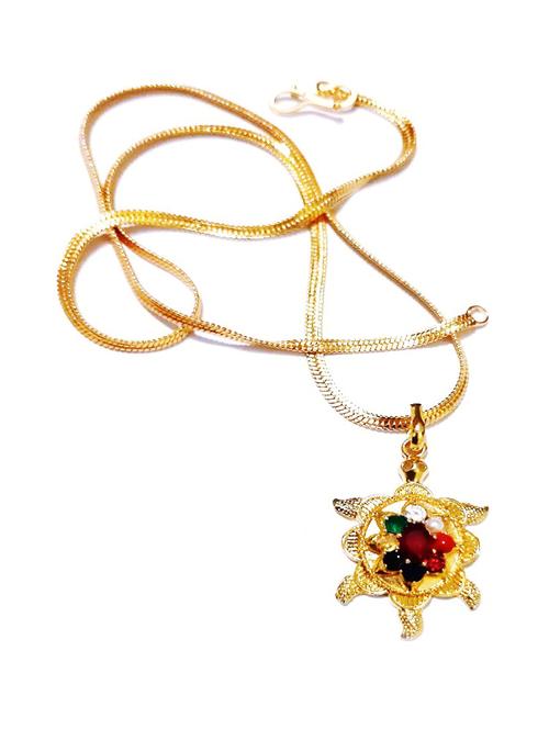 gold nonmetal pendant - 19590498 - Very Small Image - 1