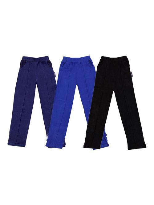 girls pack of 3 solid casual trouser - 19591252 - Very Small Image - 1