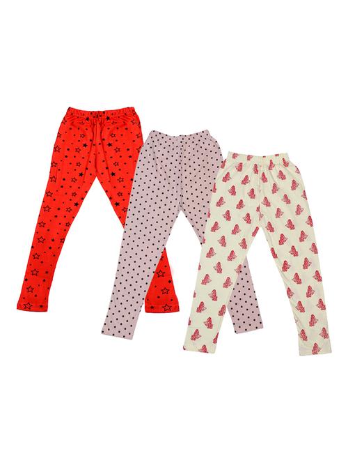girls pack of 3 printed jogger - 19591303 - Very Small Image - 1