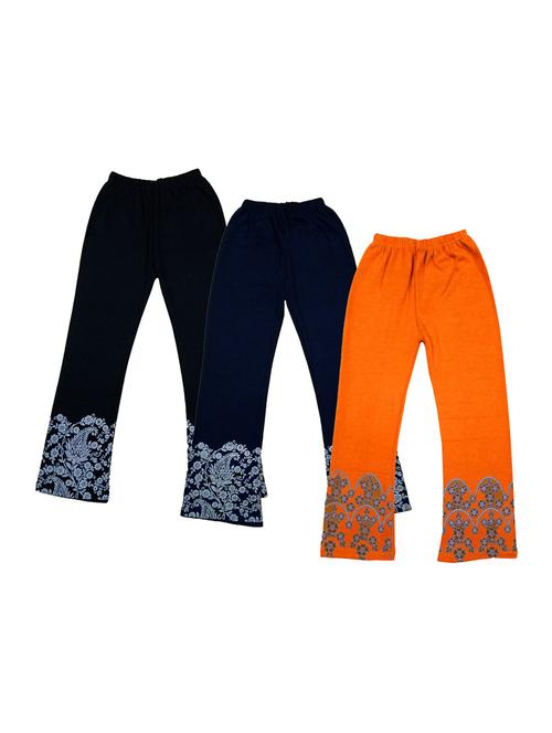girls mid rise trousers combo - 19591469 - Very Small Image - 1