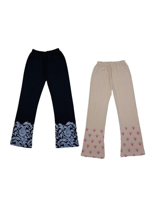 girls mid rise trousers combo - 19591473 - Very Small Image - 1