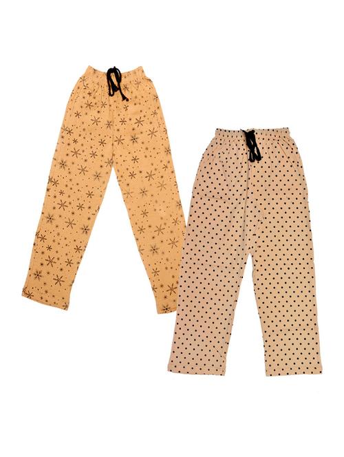 girls mid rise trousers combo - 19591585 - Very Small Image - 1