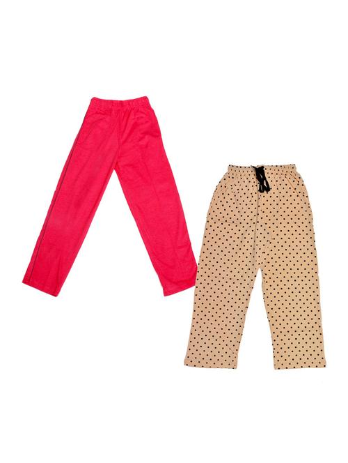 girls mid rise trousers combo - 19591594 - Very Small Image - 1