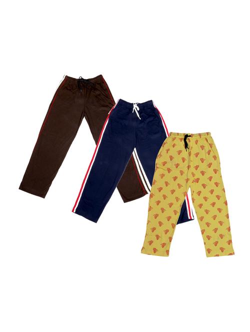 girls mid rise trousers combo - 19591619 - Very Small Image - 1