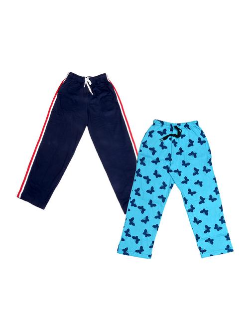 girls mid rise trousers combo - 19591648 - Very Small Image - 1