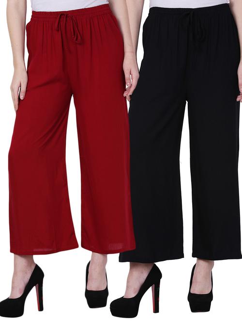 pack of 2 solid trouser - 19592269 - Very Small Image - 1