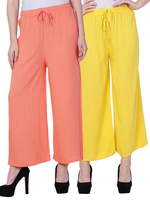 pack of 2 solid trouser - 19592290 - Very Small Image - 1