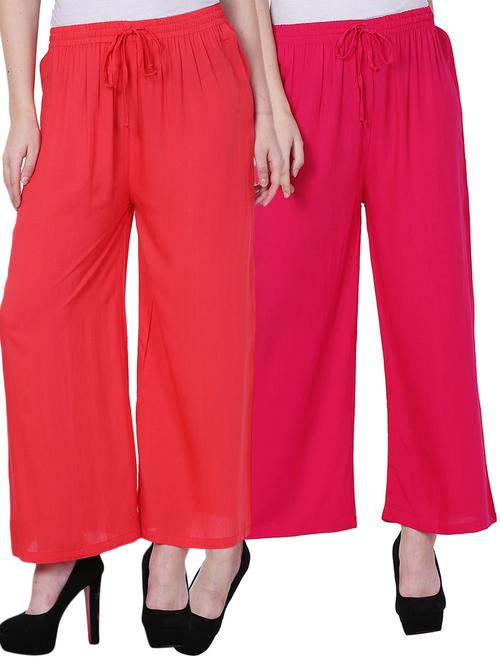 pack of 2 solid trouser - 19592300 - Very Small Image - 1