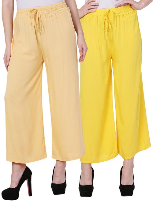 pack of 2 solid trouser - 19592328 - Very Small Image - 1