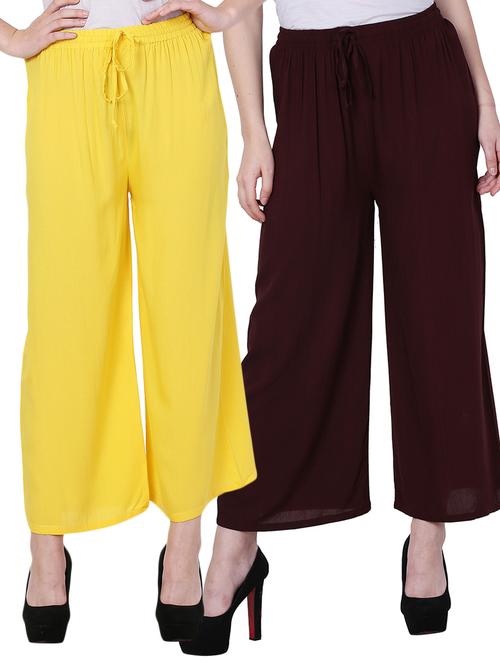 pack of 2 solid trouser - 19592352 - Very Small Image - 1