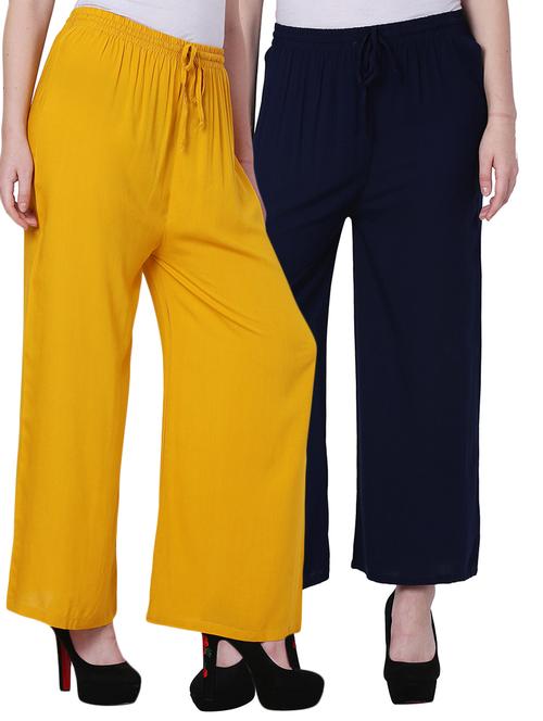 pack of 2 solid trouser - 19592370 - Very Small Image - 1
