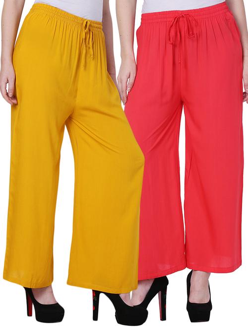pack of 2 solid trouser - 19592373 - Very Small Image - 1