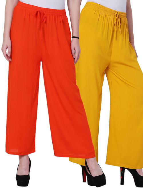 pack of 2 solid trouser - 19592378 - Very Small Image - 1