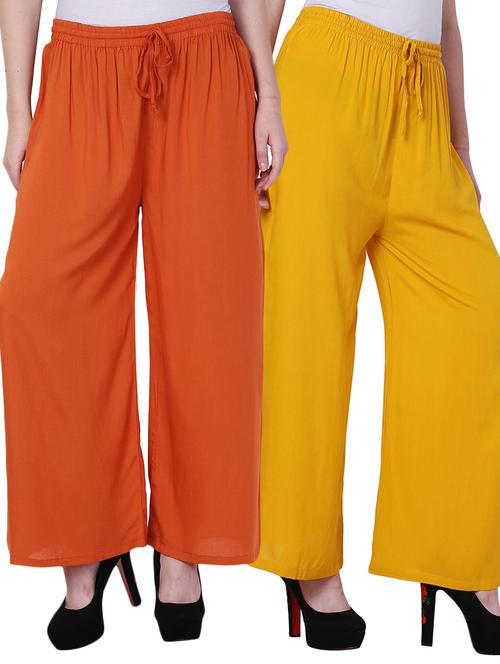 pack of 2 solid trouser - 19592380 - Very Small Image - 1
