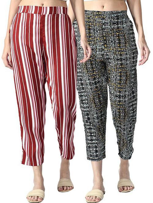 pack of 2 ankle length trouser - 19592450 - Very Small Image - 1
