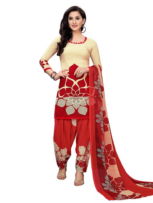 crepe multi kurta salwar set - 19593985 - Very Small Image - 1