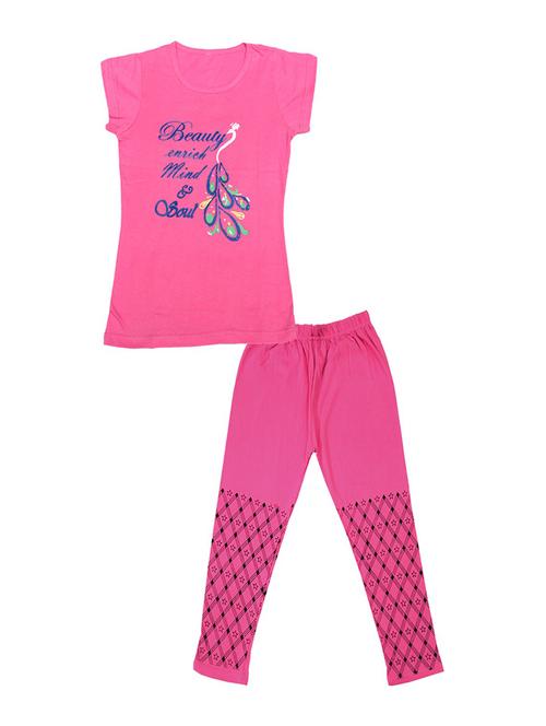 pink printed twin sets - 19594252 - Very Small Image - 1
