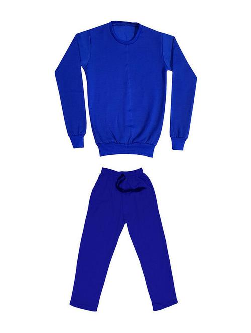 blue solid full length twin sets - 19594300 - Very Small Image - 1