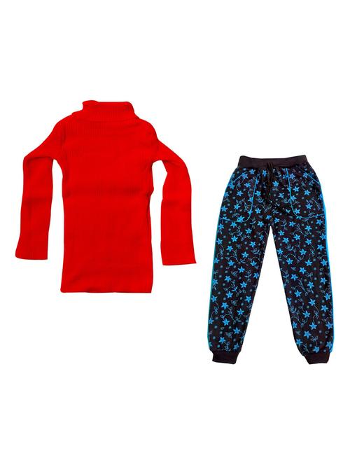 boys high neck printed full length sets - 19594344 - Very Small Image - 1