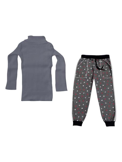 boys high neck printed full length sets - 19594442 - Very Small Image - 1
