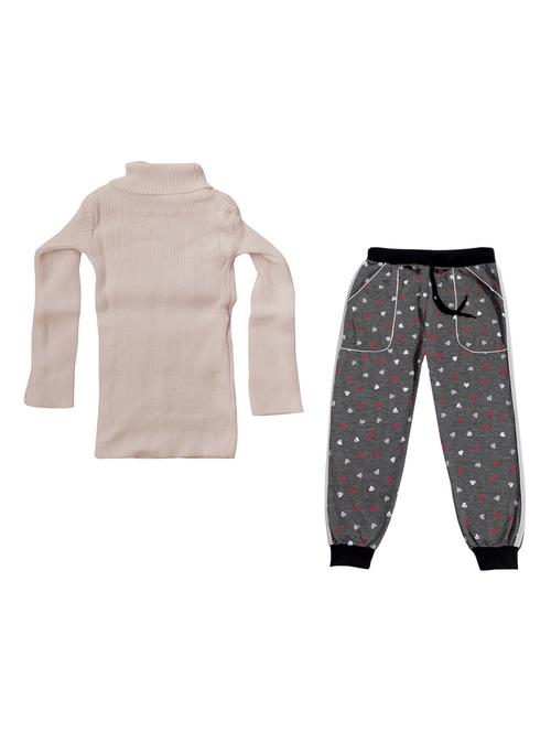 boys printed high neck full length set - 19594455 - Very Small Image - 1