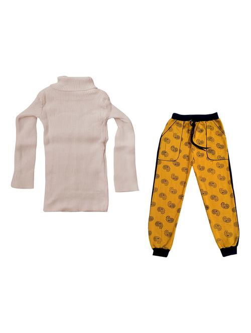 boys printed high neck full length set - 19594494 - Very Small Image - 1