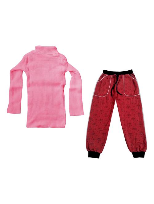 boys printed high neck full length set - 19594517 - Very Small Image - 1