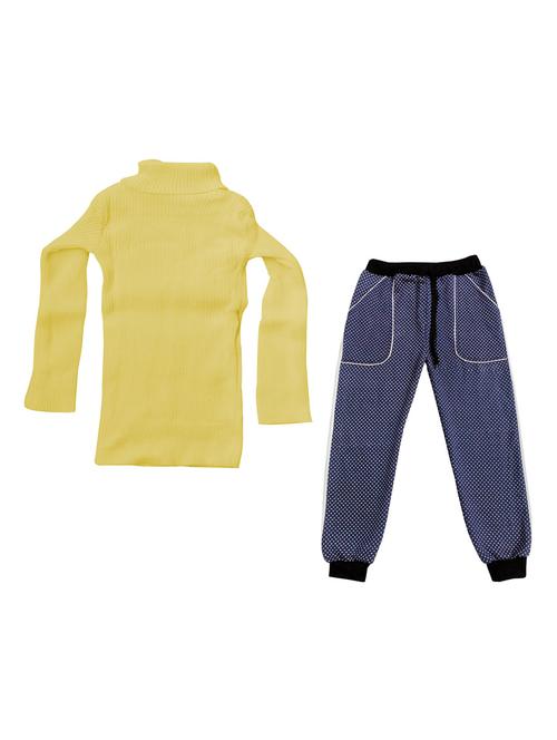 boys printed high neck full length set - 19594559 - Very Small Image - 1